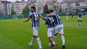 TRABZONSPOR'UN GENÇLERİ 3 PUANI 3 GOLLE ALDI