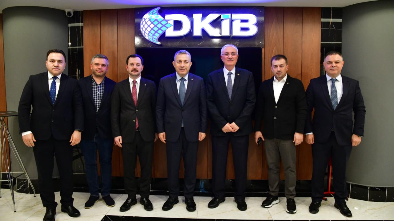 VALİ ŞAHİN'DEN İSKENDER'E ZİYARET: İHRACAT HEDEFLERİ MASADA