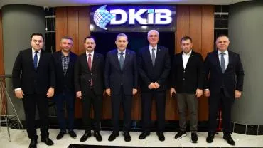 VALİ ŞAHİN'DEN İSKENDER'E ZİYARET: İHRACAT HEDEFLERİ MASADA