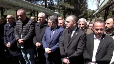 YAVUZ AYDIN'IN YEĞENİ DUALARLA UĞURLANDI