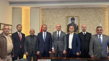 MHP'Lİ SİVRİKAYA'DAN TAPU MÜDÜRÜ SAĞLAM'A ZİYARET