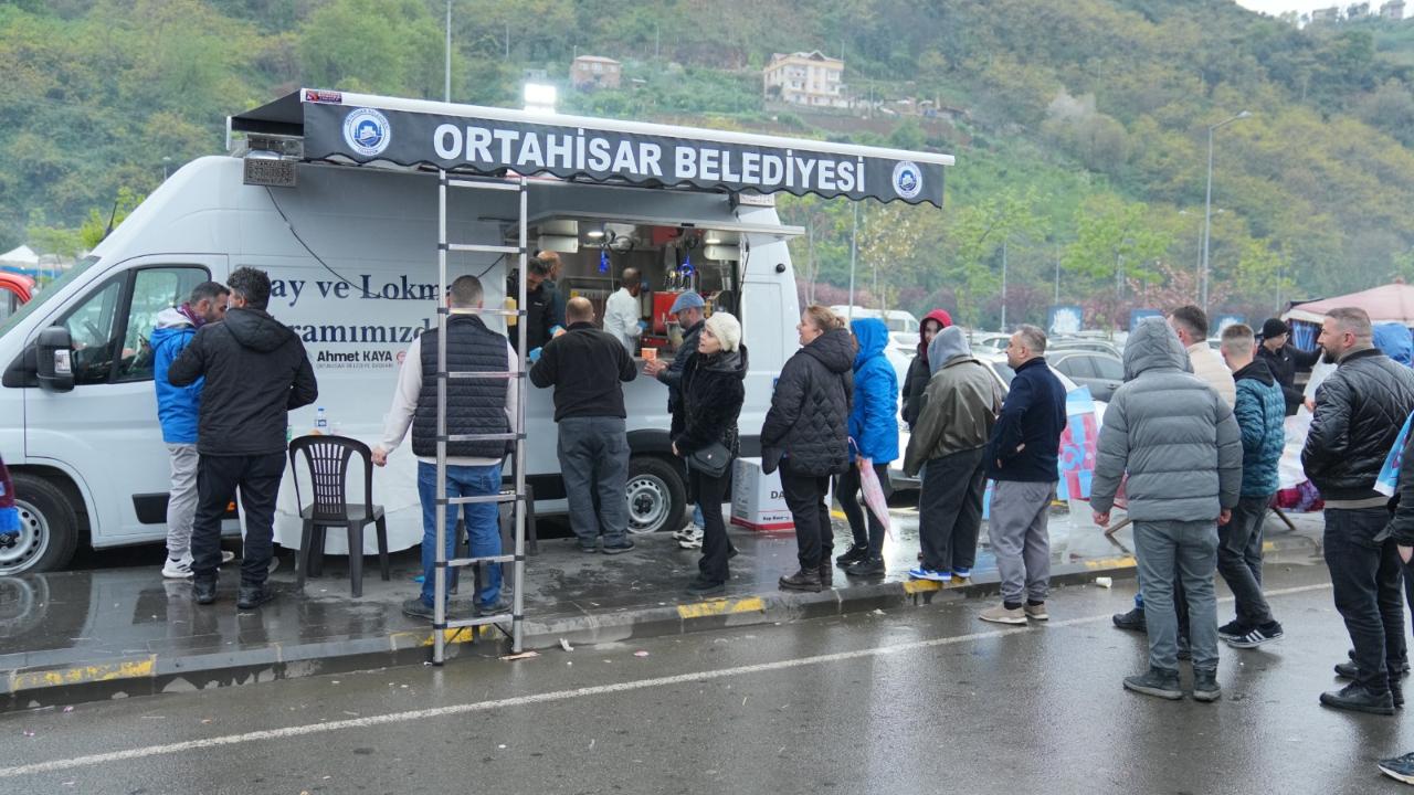 ORTAHİSAR BELEDİYESİ TARAFTARIN YANINDA