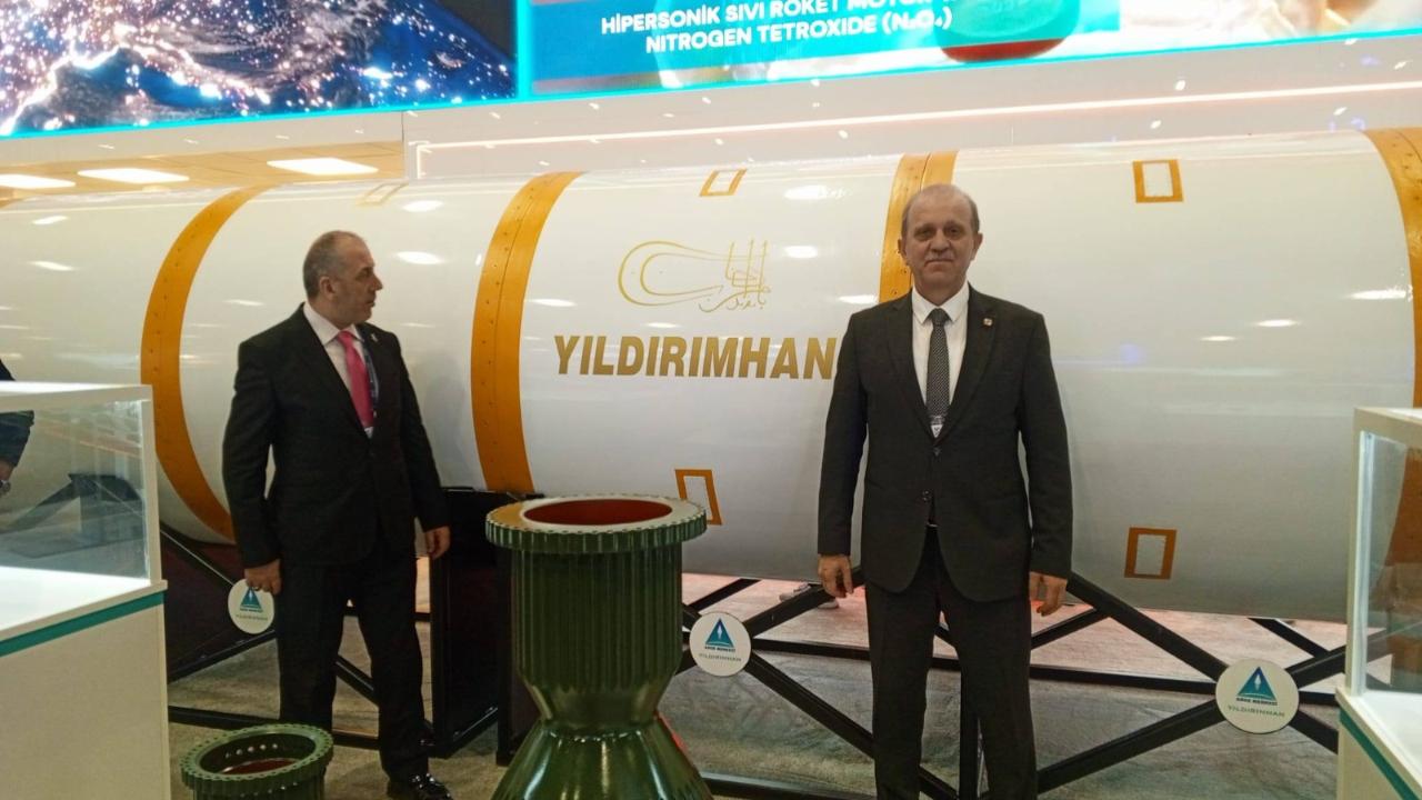 YERLİ FÜZE “YILDIRIMHAN”NIN TANITIMINDA KTÜ YERİNİ ALDI