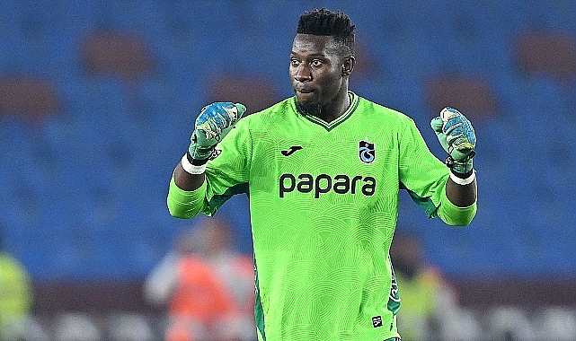 ANDRE ONANA: TRABZON'DA OLDUĞUM İÇİN ÇOK ŞANSLIYIM